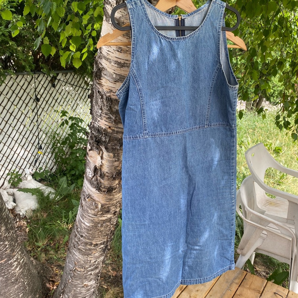 90’s Denim Sleeveless Dress